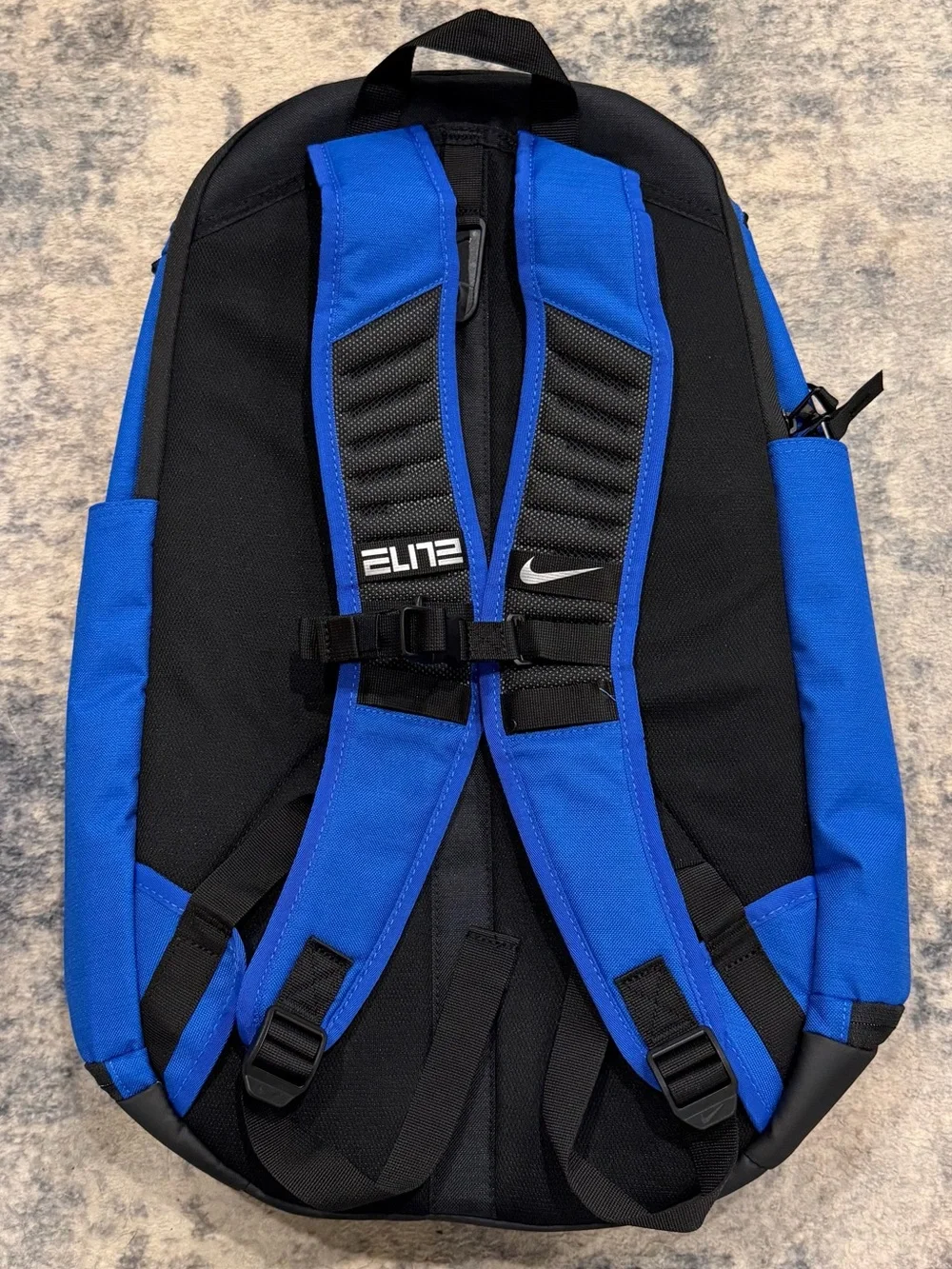NEW Nike Hoops Elite Pro Backpack Royal Blue Black Silver Basketball BA5554-480